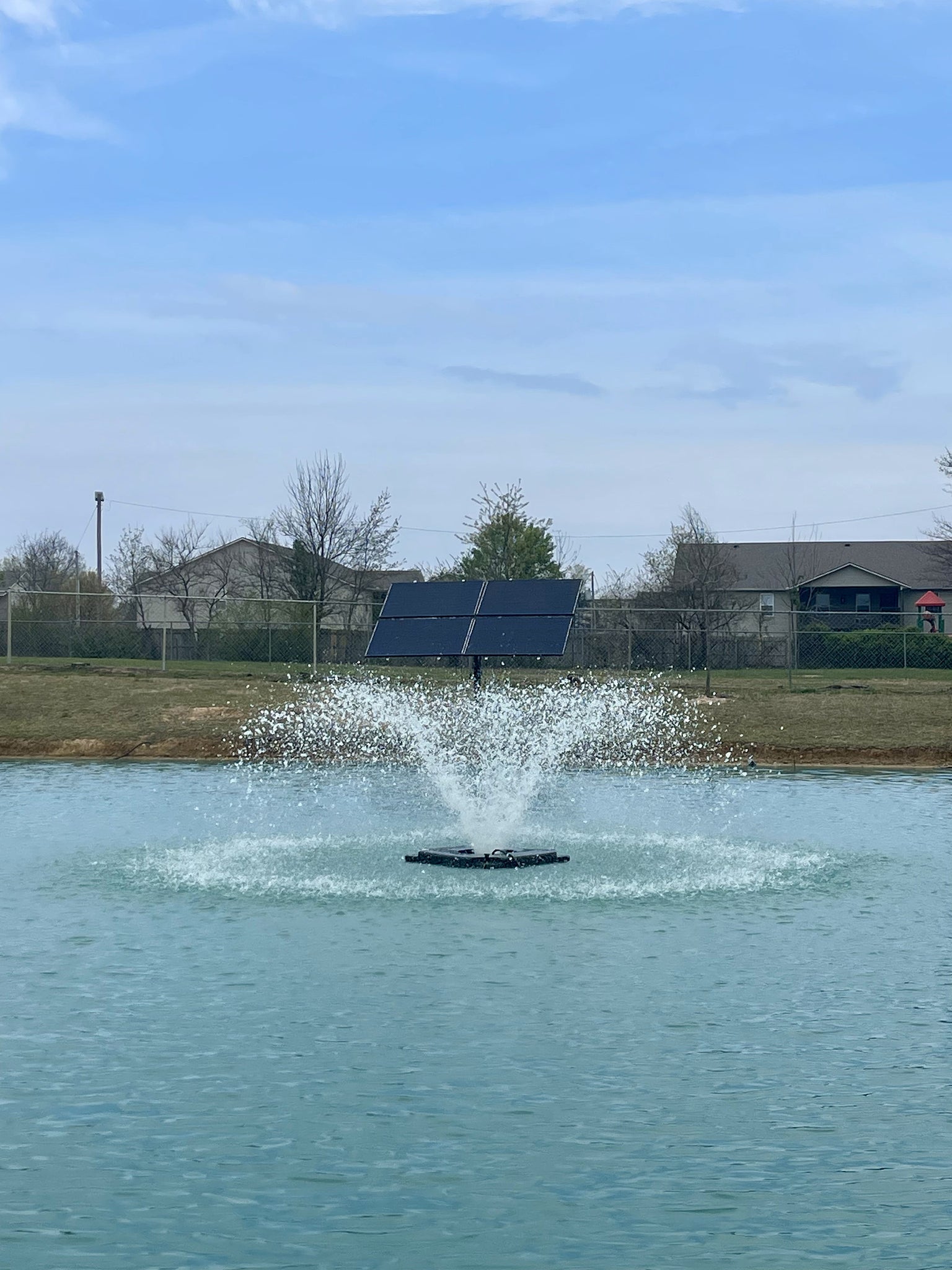 Aerify Solar – Aerating Solar Fountain