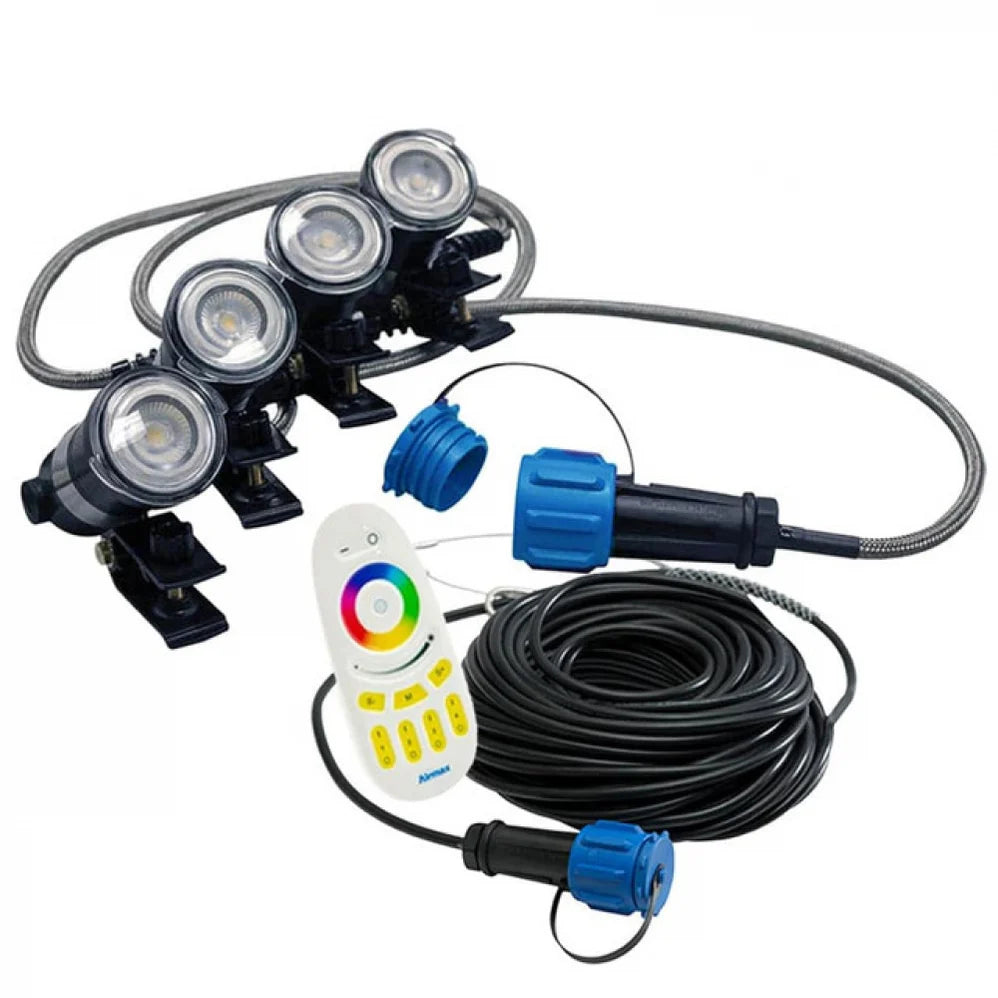 Airmax RGBW Color-Changing LED Fountain Lights