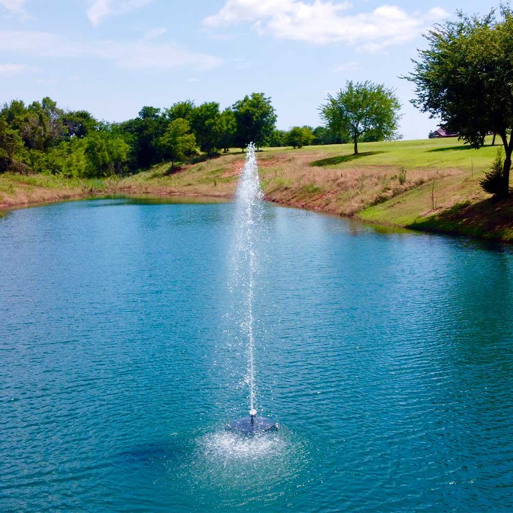 Classic Series 1/3 HP Pond Fountain, 5 Spray Patterns - 115V