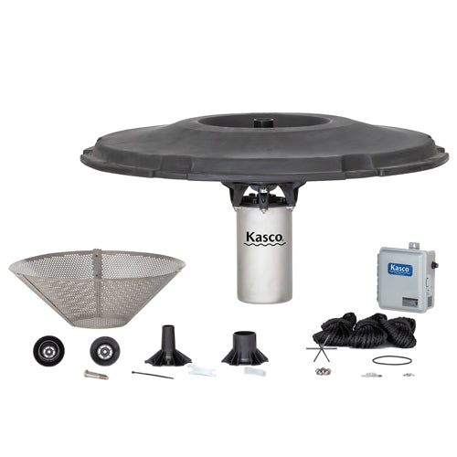 Kasco J Series Decorative Floating Fountains for Small, Medium, and Large Ponds and Lakes