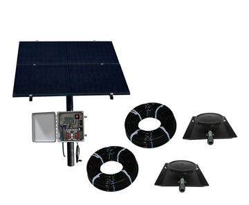 NitroAir II+ Direct Drive Solar Aeration System (Double Panel)