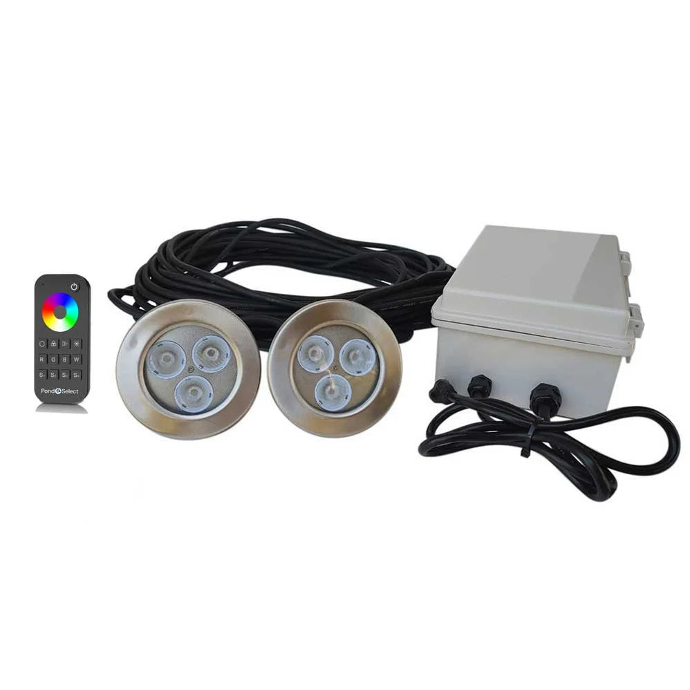 PondSelect Universal Color  Changing Fountain LED Lighting Kit