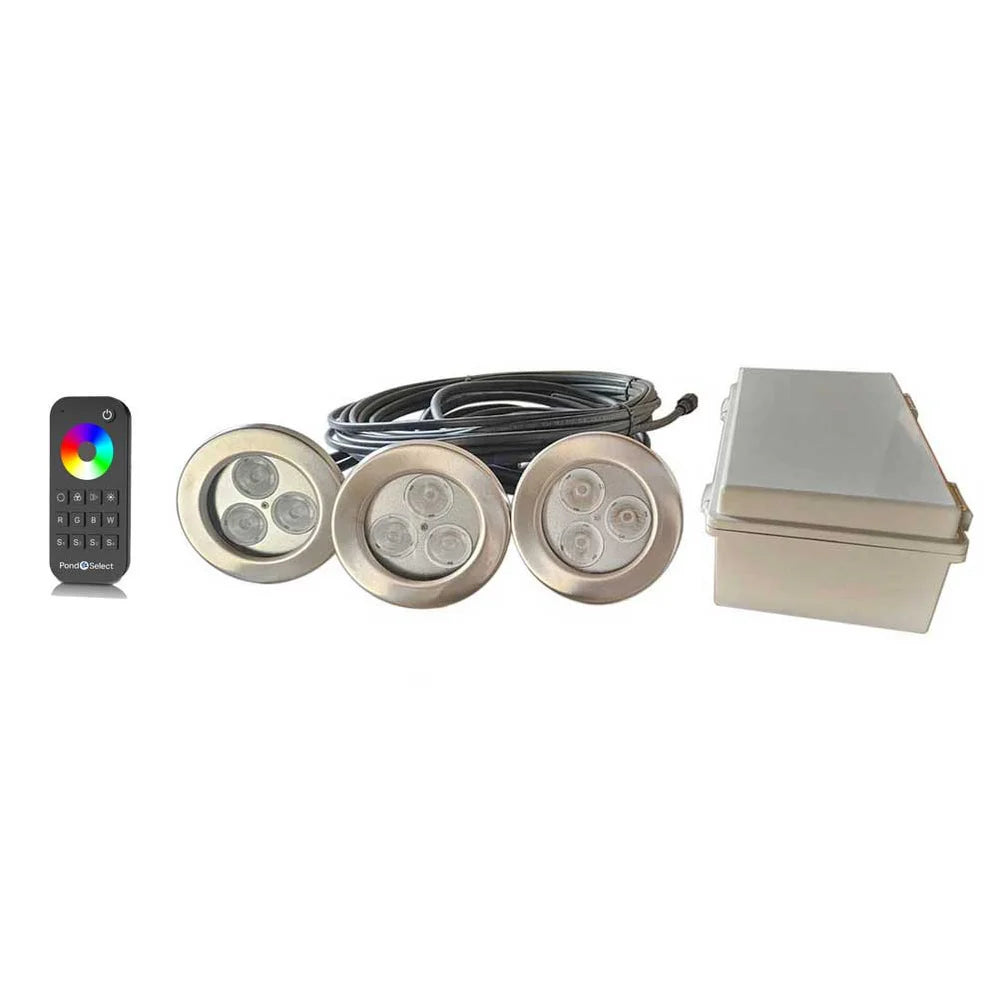 PondSelect Universal Color  Changing Fountain LED Lighting Kit