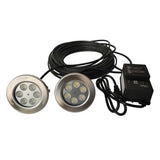 PondSelect Universal White Fountain LED Lighting Kit