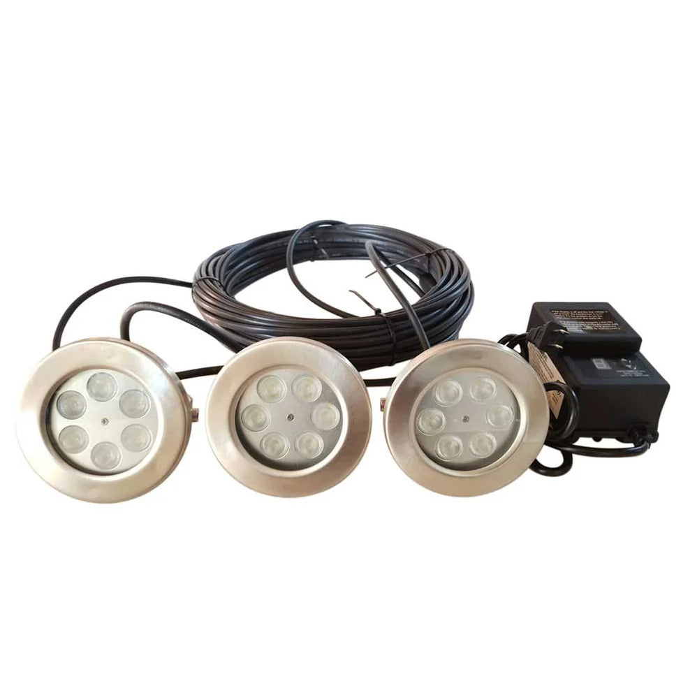 PondSelect Universal White Fountain LED Lighting Kit