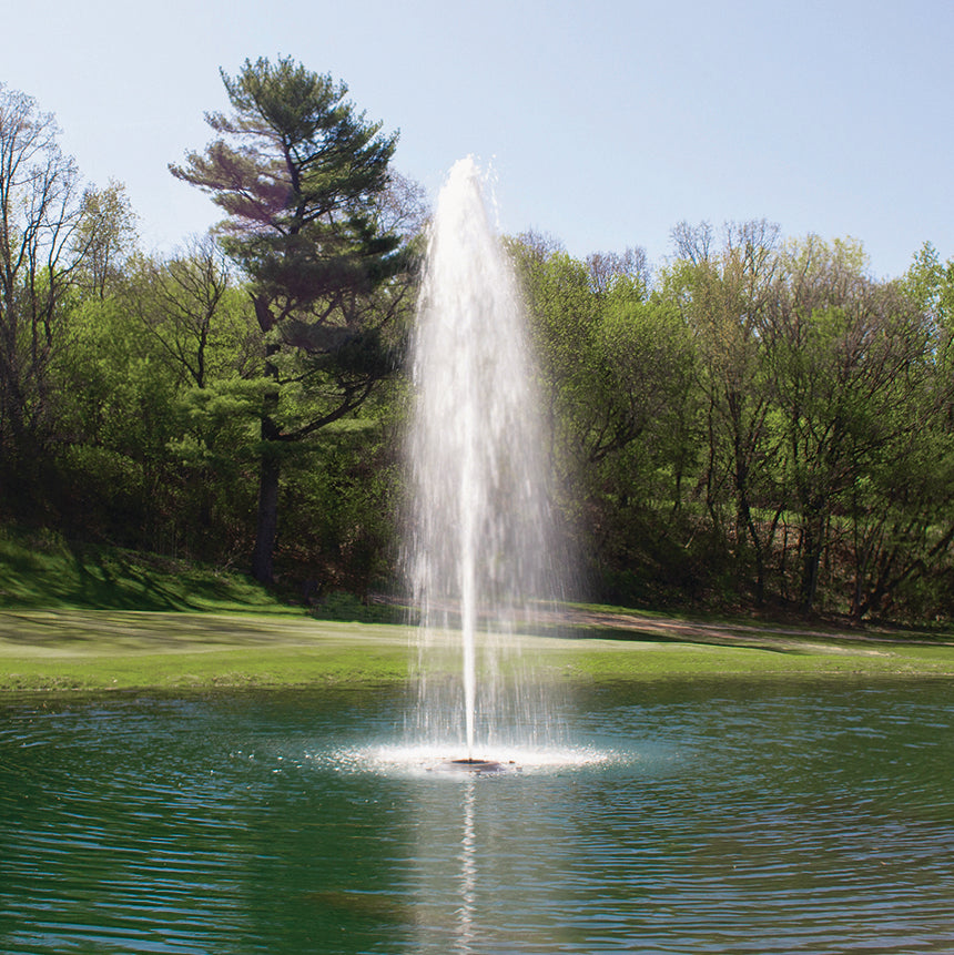 Kasco J Series Decorative Floating Fountains for Small, Medium, and Large Ponds and Lakes