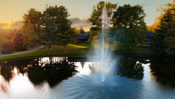 Scott Aerator - Amherst Fountain For Large, Commercial Ponds