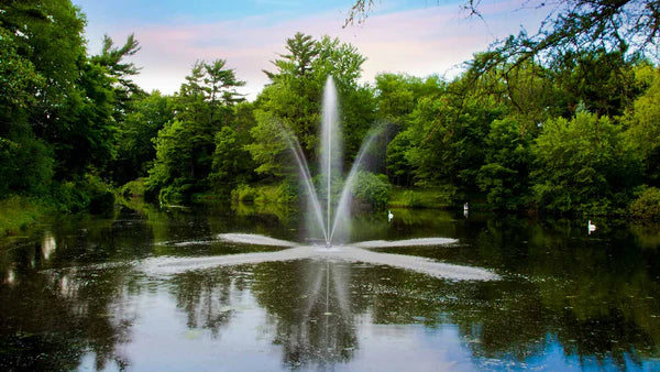 Scott Aerator - Clover Fountain for Residential and Commercial Ponds