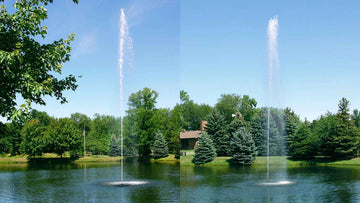 Scott Aerator - Jet Stream Fountain For Medium, Residential Ponds