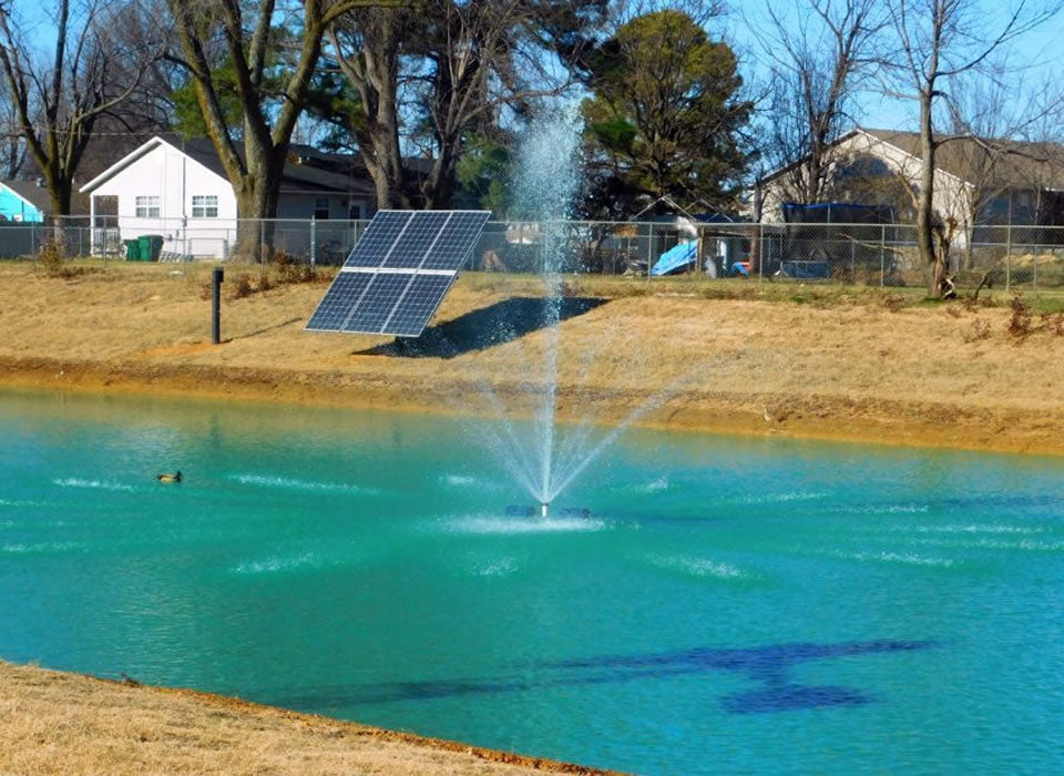 Solar Pond Fountain Classic